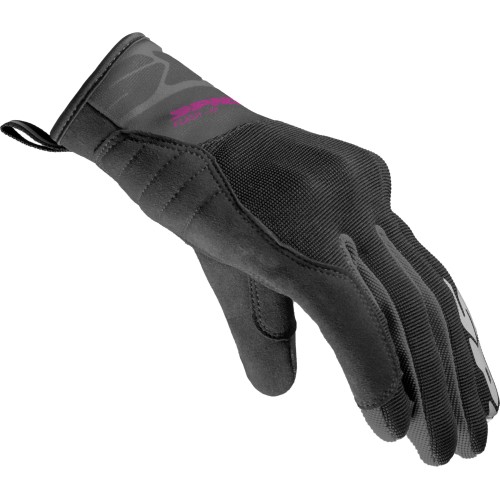 GUANTI FLASH-KP LADY NERO FUCSIA DONNA | SPIDI