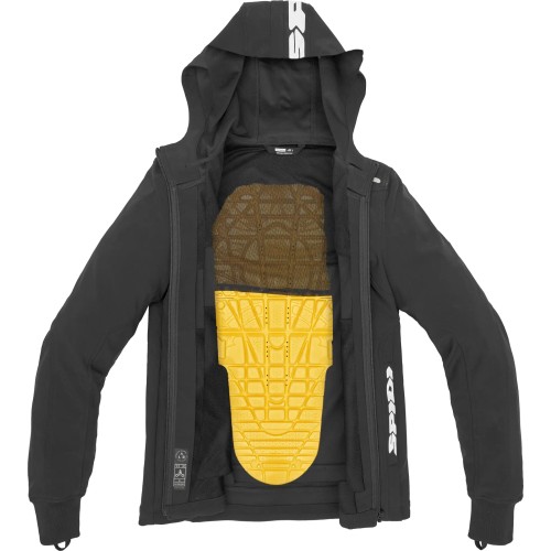 HOODIE ARMOR LIGHT NERO UOMO | SPIDI