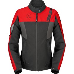 GIACCA CORSA H2OUT LADY ROSSO NERO DONNA | SPIDI