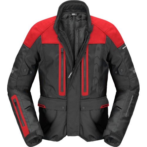 GIACCA TRAVELER 3 EVO NERO ROSSO UOMO | SPIDI
