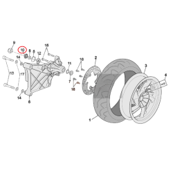 AP8149465 PROTEZIONE PARAPOLVERE | PIAGGIO RICAMBI ORIGINALI
