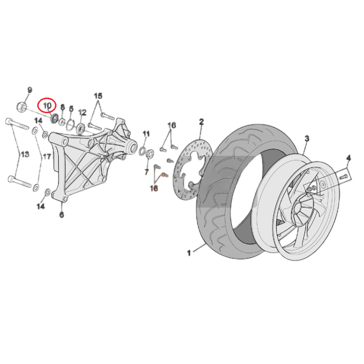 AP8149465 PROTEZIONE PARAPOLVERE | PIAGGIO RICAMBI ORIGINALI