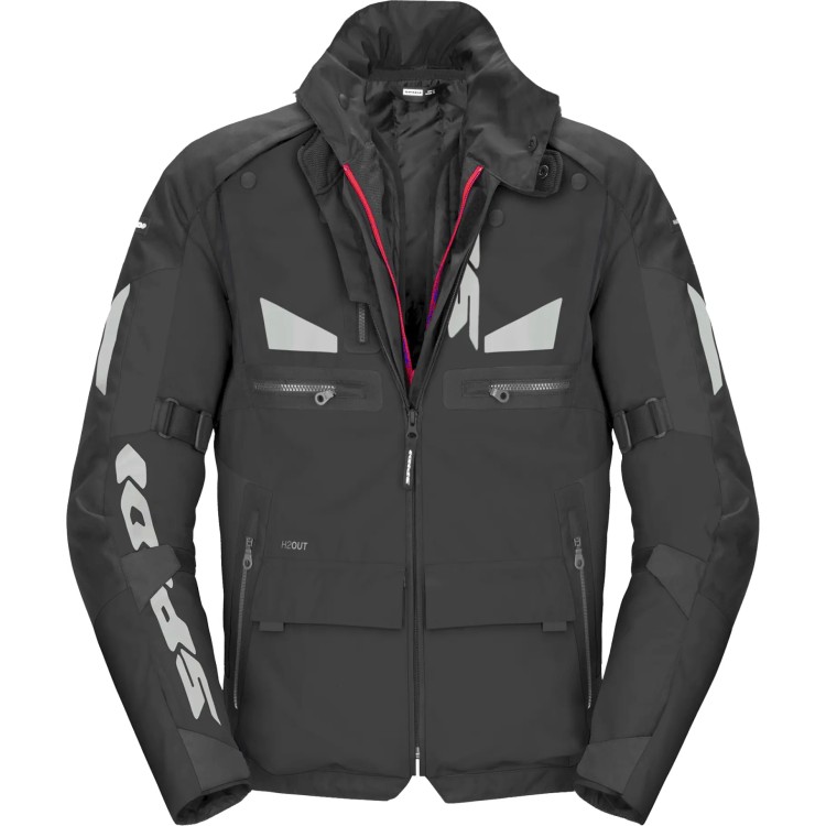 GIACCA CROSSMASTER NERO UOMO | SPIDI