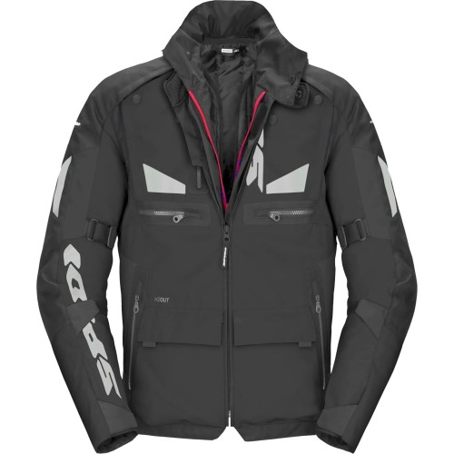 GIACCA CROSSMASTER NERO UOMO | SPIDI