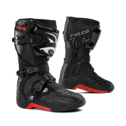 STIVALI LEVEL KID BLACK | GIANNI FALCO MOTORCYLE BOOTS