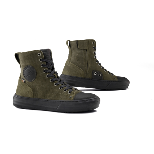 SNEAKERS LENNOX 2 LADY GREEN ARMY | GIANNI FALCO MOTORCYLE BOOTS