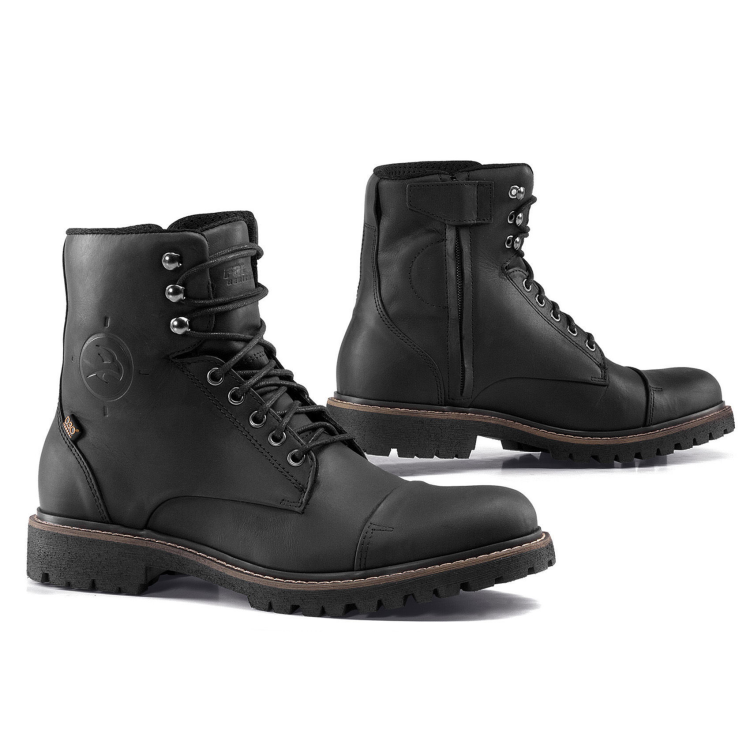 STIVALETTI GORDON 2 BLACK | GIANNI FALCO MOTORCYLE BOOTS