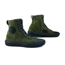 SNEAKERS LENNOX 3 LADY ARMY GREEN | GIANNI FALCO MOTORCYLE BOOTS