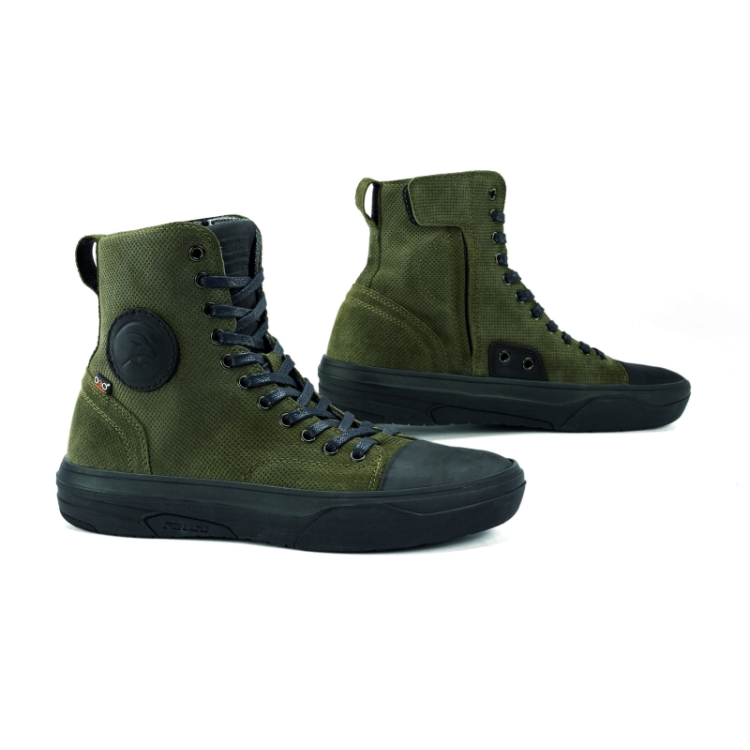 SNEAKERS LENNOX 3 LADY ARMY GREEN | GIANNI FALCO MOTORCYLE BOOTS