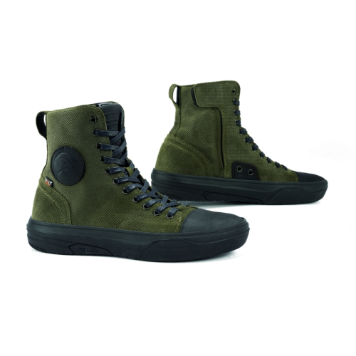SNEAKERS LENNOX 3 LADY ARMY GREEN | GIANNI FALCO MOTORCYLE BOOTS
