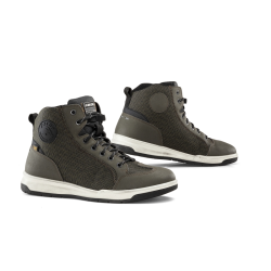 STIVALI PYRO 2 BLACK ARMY GREEN | GIANNI FALCO MOTORCYLE BOOTS