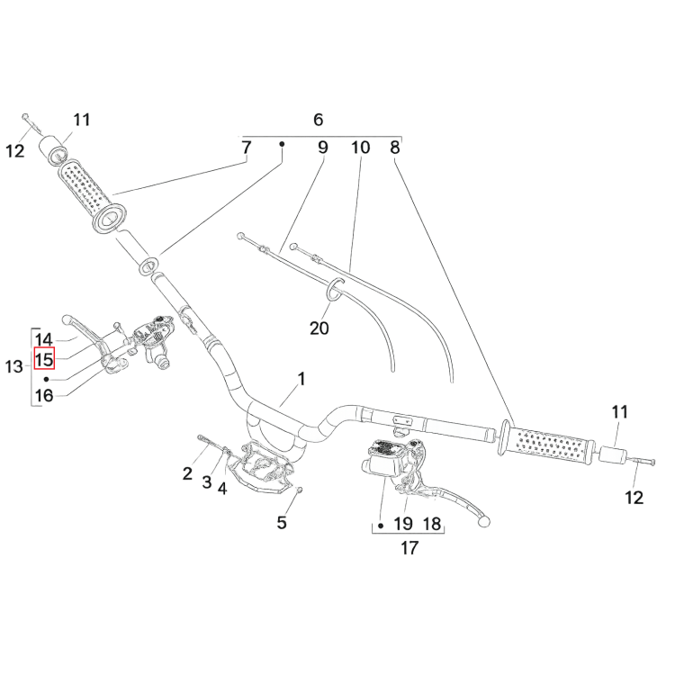 650651 PERNO | PIAGGIO RICAMBI ORIGINALI
