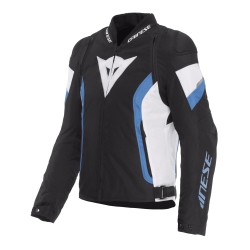 DAINESE AVRO 5 TEX JACKET BLACK BLUE WHITE | DAINESE