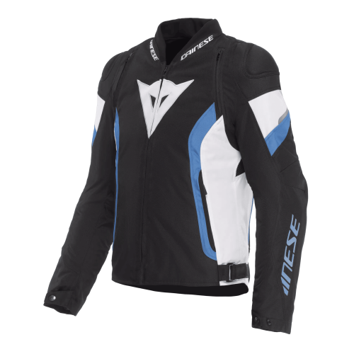 DAINESE AVRO 5 TEX JACKET BLACK BLUE WHITE | DAINESE