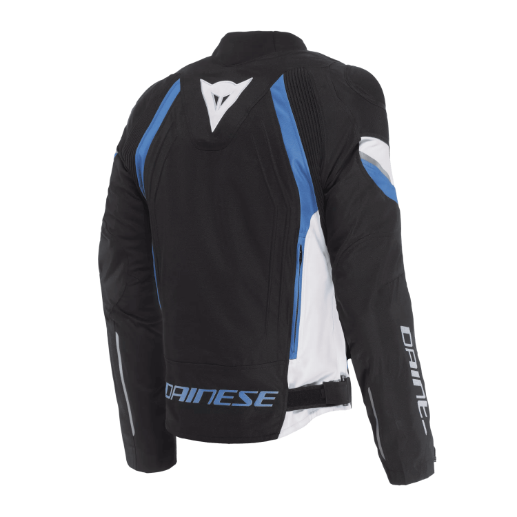 DAINESE AVRO 5 TEX JACKET BLACK BLUE WHITE | DAINESE