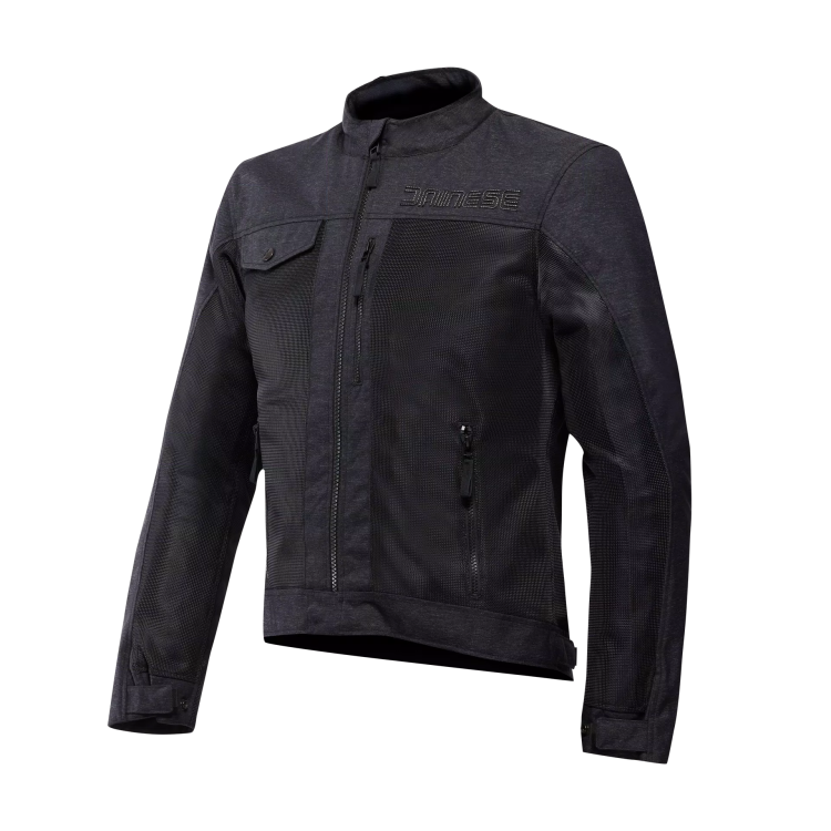 ALFAMA AIR TEX JACKET DARK GREY BLACK |DAINESE