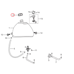 A4A-62210-00-00 TAPPO SERB. | PIAGGIO RICAMBI ORIGINALI