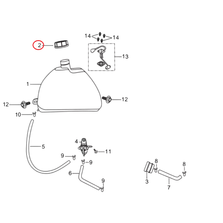 A4A-62210-00-00 TAPPO SERB. | PIAGGIO RICAMBI ORIGINALI
