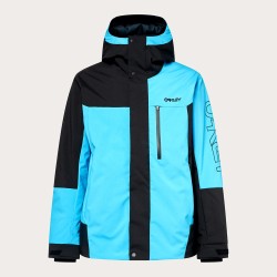 OAKLEY TNP TBT INSULATED JKT BLACK/BRIGHT BLUE