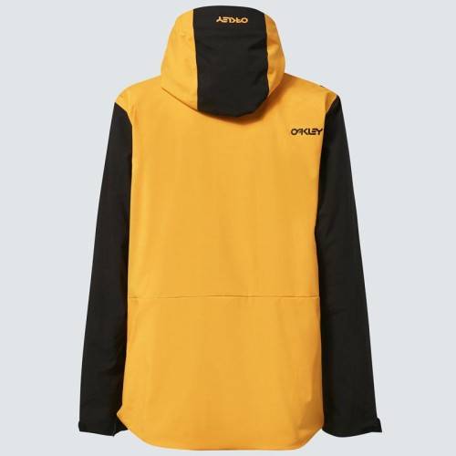OAKLEY TNP TBT INSULATED ANORAK AMBER YELLOW/BLACKOUT