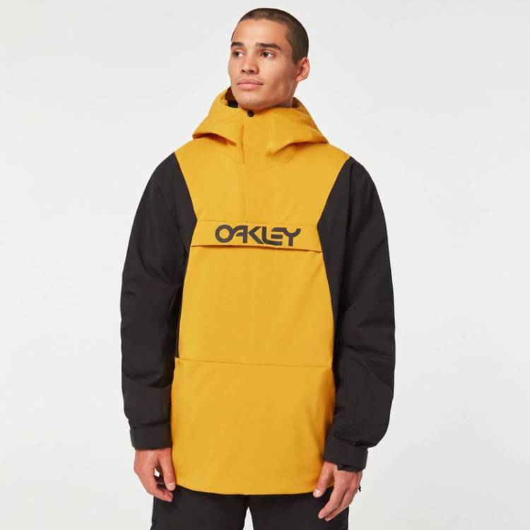 OAKLEY TNP TBT INSULATED ANORAK AMBER YELLOW/BLACKOUT