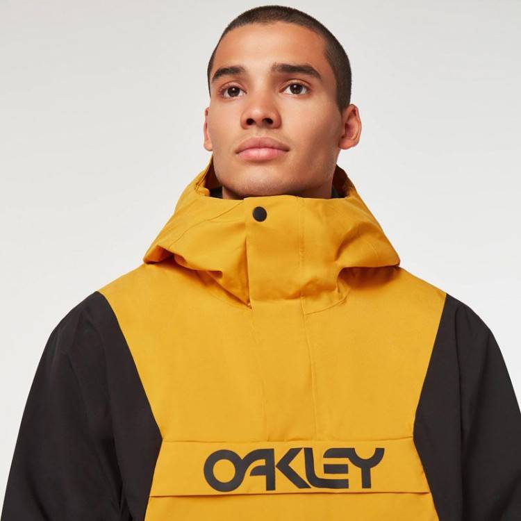 OAKLEY TNP TBT INSULATED ANORAK AMBER YELLOW/BLACKOUT