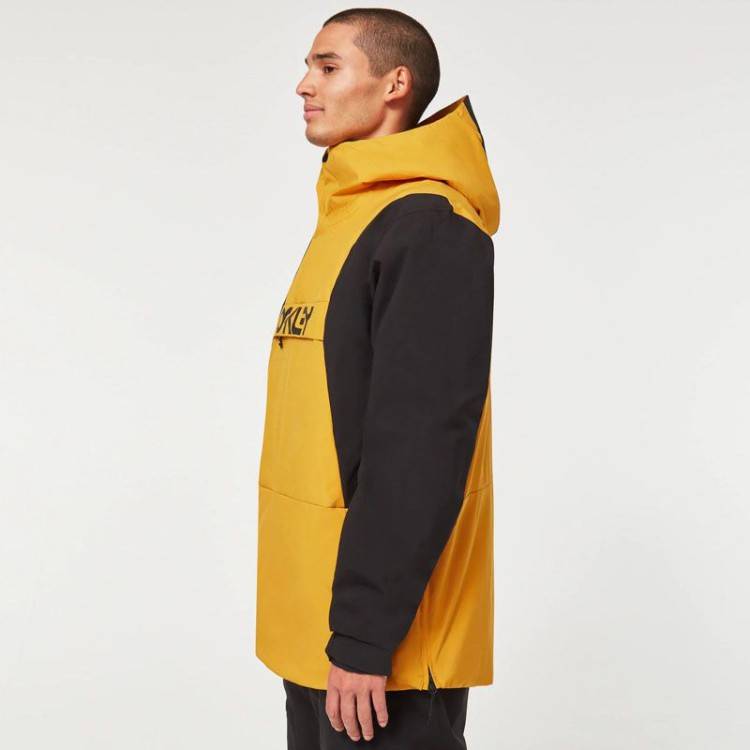 OAKLEY TNP TBT INSULATED ANORAK AMBER YELLOW/BLACKOUT