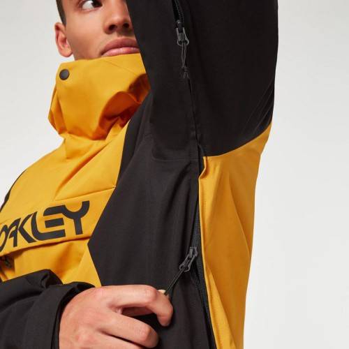 OAKLEY TNP TBT INSULATED ANORAK AMBER YELLOW/BLACKOUT