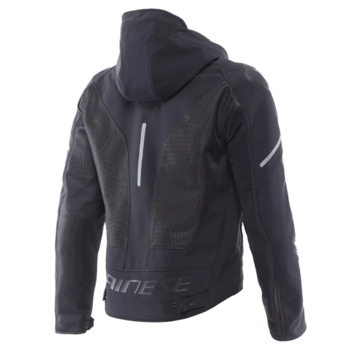 SUPER SPRINT AIR TEX JACKET BLACK WHITE |DAINESE