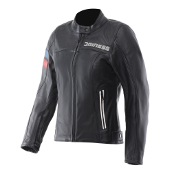 LEGGENDA LEATHER JACKET WMN BLACK |DAINESE