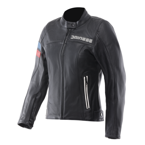 LEGGENDA LEATHER JACKET WMN BLACK |DAINESE