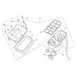 AP8220504 MANICOTTO CARBURAT.-CASSA F. | PIAGGIO RICAMBI ORIGINALI