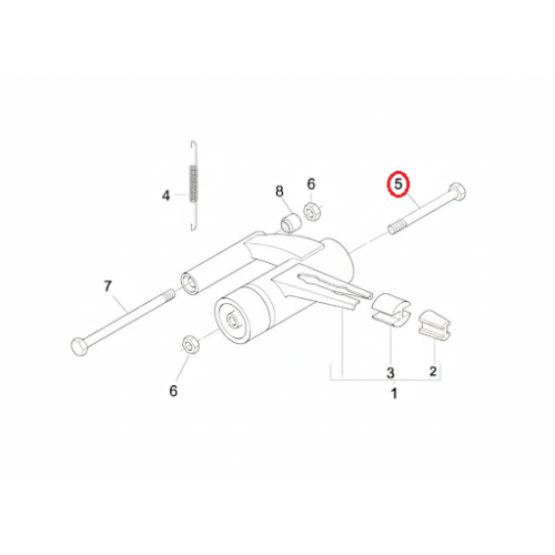 563977 VITE ESAGONALE | PIAGGIO RICAMBI ORIGINALI