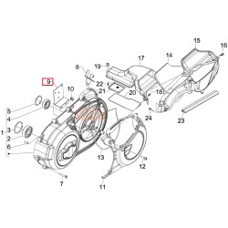639537 STAFFA SUPP. FASCETTE | PIAGGIO RICAMBI ORIGINALI
