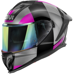 CASCO GIVI INTEGRALE 50.3 VISION NERO TITANIO FUCSIA | GIVI