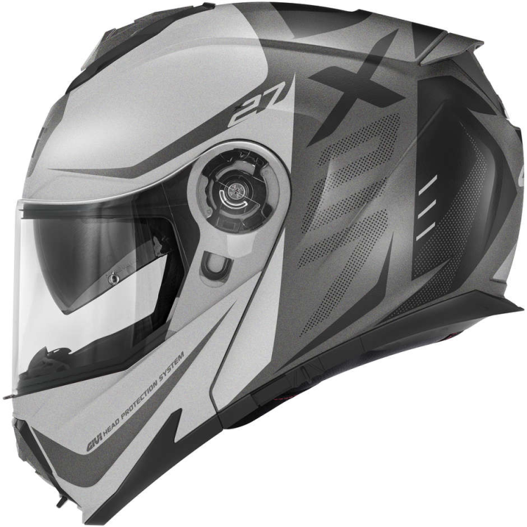 CASCO GIVI MODULARE X.27 DIMENSION NERO TITANIO ARGENTO | GIVI
