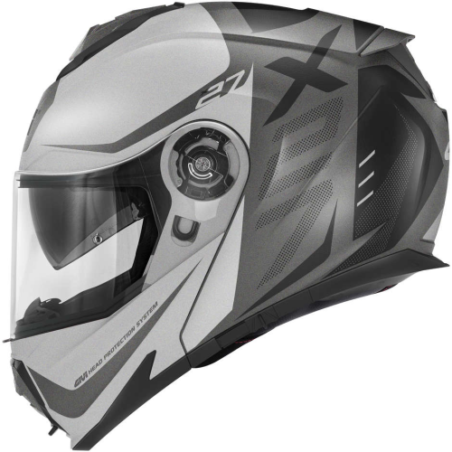 CASCO GIVI MODULARE X.27 DIMENSION NERO TITANIO ARGENTO | GIVI