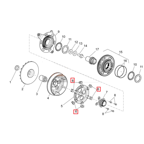 849477 PATTINO | PIAGGIO RICAMBI ORIGINALI