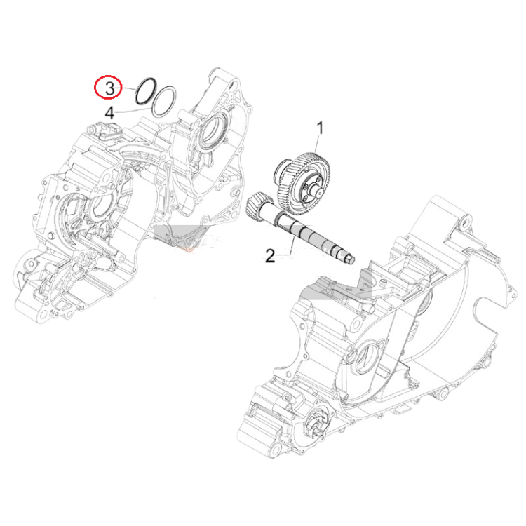 650103 ANELLO | PIAGGIO RICAMBI ORIGINALI