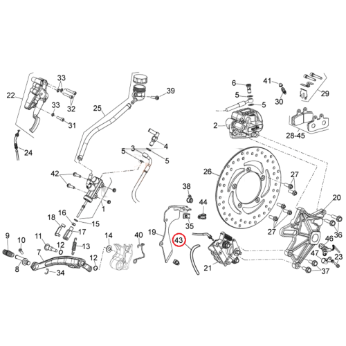 AP8120956 TUBO SFIATO GRIGIO 11X16 | PIAGGIO RICAMBI ORIGINALI