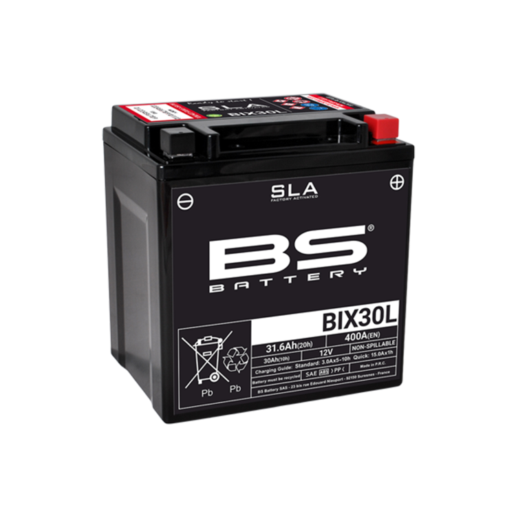 246650015 BATTERIA BS SLA BIX30L | RMS