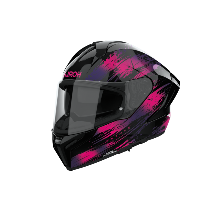 CASCO INTEGRALE MATRYX REFLEX VIOLET GLOSS | AIROH