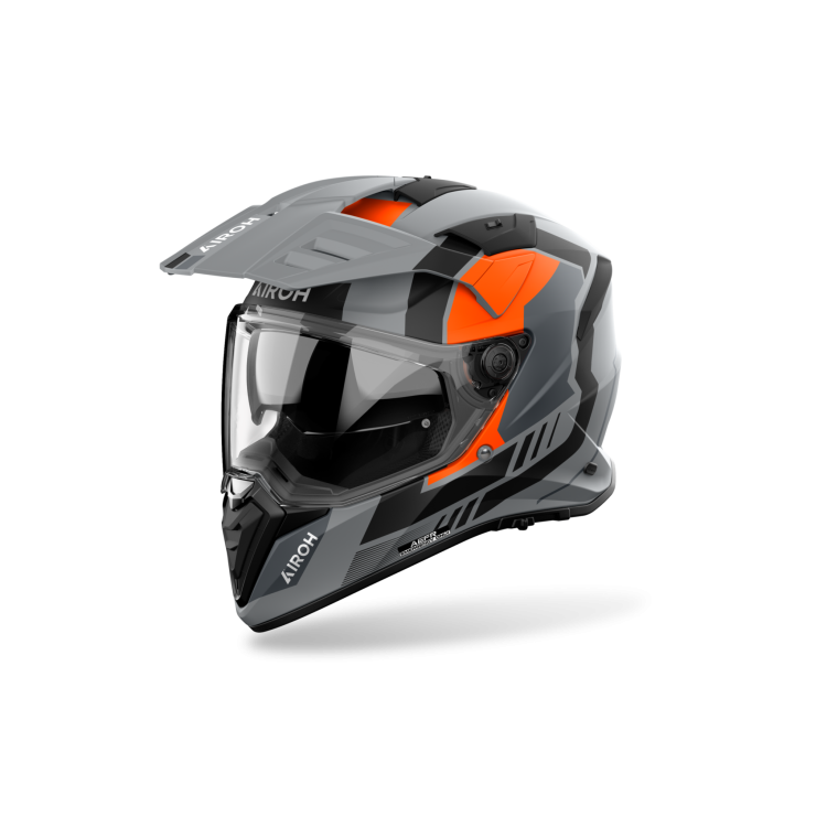 CASCO INTEGRALE BANDIT HORN ORANGE MATT | AIROH