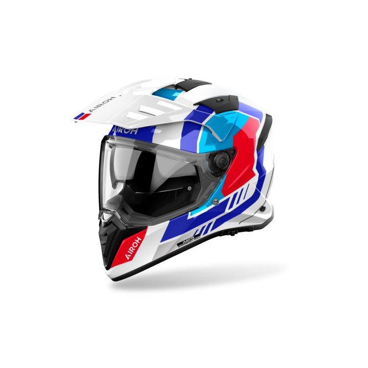 CASCO INTEGRALE BANDIT HORN WHITE GLOSS | AIROH