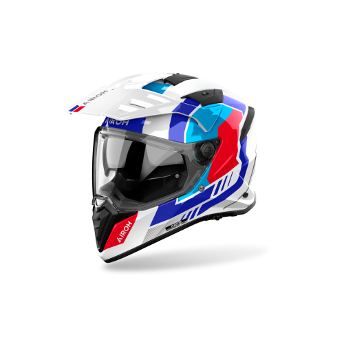 CASCO INTEGRALE BANDIT HORN WHITE GLOSS | AIROH