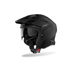 CASCO JET KOMBAKT COLOR BLACK MATT | AIROH