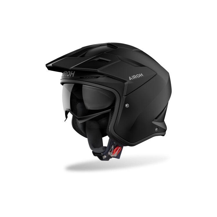 CASCO JET KOMBAKT COLOR BLACK MATT | AIROH