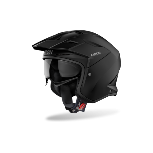 CASCO JET KOMBAKT COLOR BLACK MATT | AIROH