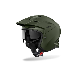 CASCO JET KOMBAKT COLOR MILITARY GREEN MATT | AIROH