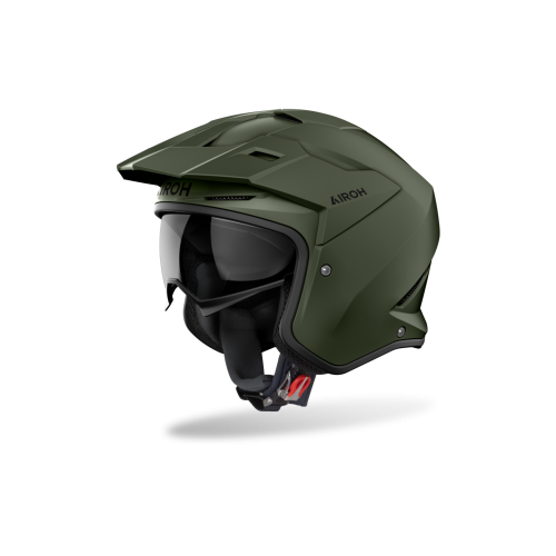 CASCO JET KOMBAKT COLOR MILITARY GREEN MATT | AIROH